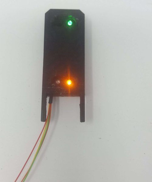 Lichthauptsignalkopf - Spur 1 / Spur G - zeigt Hp2
