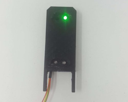 Lichthauptsignalkopf - Spur 1 / Spur G - zeigt Hp1