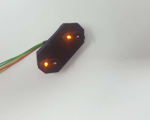 Spur G - Vorsignalkopf DB - AG - Anzeige Vr0